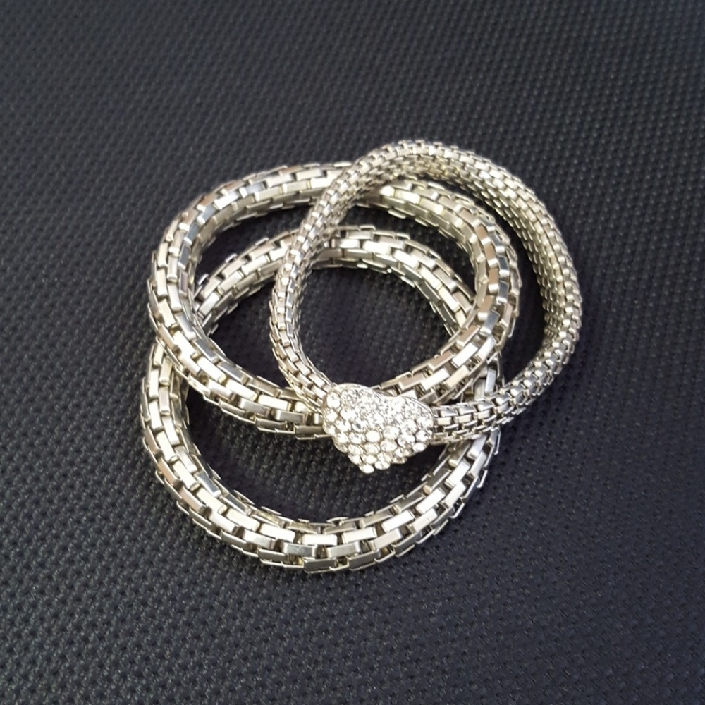 Charming Charlie 3 piece bracelets set
